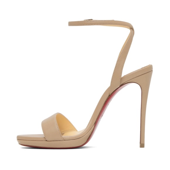 AUTH CHRISTIAN LOUBOUTIN 120 Loubi queen size 38.5 - Picture 5 of 10